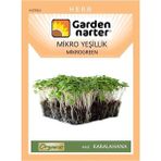Garden Narter Mikro Yeşillik İçin Microgreen Organik Kara Lahana Tohumu 7 gr 1750 Tohum - 1 Adet
