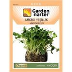 Garden Narter Mikro Yeşillik Için Microgreen Organik Mini Ayçiçek Tohumu 50 gr 400 Tohum - 1 Paket