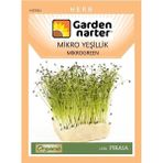 Garden Narter Mikro Yeşillik Için Microgreen Organik Pırasa Tohumu 12 gr 3000 Tohum - 1 Paket