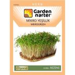 Garden Narter Mikro Yeşillik Için Microgreen Organik Rezene Tohumu 10 gr 3000 Tohum - 1 Paket
