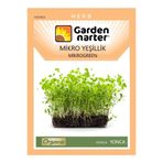 GARDEN NARTER Mikro Yeşillik Için Microgreen Organik Yonca Tohumu Mikro Filiz Tohumu 15 gr 7000 Tohum