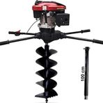 Garden Pro 1P70F Loncin 7 HP 300 mm Motorlu Toprak Burgu Makinesi