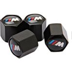 Gardenauto Bmw Sibop Kapağı Alüminyum 4 Adet (Ithal Ürün) - M3 LOGO - Siyah