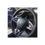 GARDENAUTO Honda Civic 2006-2012 Deri Direksiyon Kılıfı Premium Düz Model Kırmızı Renk