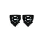 GARDENAUTO Opel Logo Yeni Arma 3d Oto Damla Silikon Sticker Yapıştırma 2 Adet Yüksek Kalite