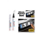 Gardenauto Paint Plaka Kalemi Siyah