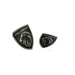 GARDENAUTO Peugeot Logo Yeni Arma 3d Oto Damla Silikon Sticker Yapıştırma 2 Adet Yüksek Kalite