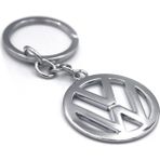Gardenauto Volkswagen Anahtarlık 3D Metal Otomobil Anahtarlığı - Krom Kaplamalı - Gümüş