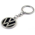 Gardenauto Volkswagen Anahtarlık 3D Metal Otomobil Anahtarlığı - Mineli Kaplamalı - Gri