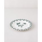 Gardenia Porselen Servis Tabağı 25 cm Yeşil