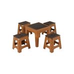 GARDENPLAST KATLANIR KAMP, PİKNİK MASA TABURE SETİ 4 KİŞİLİK