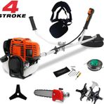 Gardenpro Gardenpro Tk40Fa 4 Zamanlı Tırpan-Testere+Çapalama Aparatı