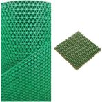 Gardenya Karmaşık Kaydırmaz Pvc Paspas Z Mat Yıldız Iç - Dış Tüm Islak Zemin - 90 x 1100 cm - Yeşil