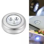 Gardrop - Çekmece - Dolap Köşe Aydınlatıcı Kablosuz Pilli Led Spot Mutfak Lamba Stick Vitrin