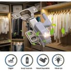 Gardrop Dolap Içi Düzenleyici LED Aydınlatıcı Menteşe Işığı - Yok