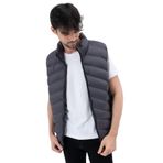 GAREN Erkek Su Geçirmez Şişme Yelek - Hafif ve Dayanıklı, Su İtici Özellikli, Fermuarlı Kapama - Waterproof-MM-288-ANTRASİT-M