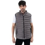 GAREN Erkek Su Geçirmez Şişme Yelek - Hafif ve Dayanıklı, Su İtici Özellikli, Fermuarlı Kapama - Waterproof-MM-927-ANTRASİT-S