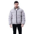 GAREN Unisex Yağmur ve Rüzgar Geçirmez Oversize Bomber Mont Ceket | Waterproof Kaban MM-153 | -20°C'ye Kadar Dayanıklı-MM-153-GRİ-M