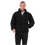 GAREN Unisex Yağmur ve Rüzgar Geçirmez Oversize Bomber Mont Ceket | Waterproof Kaban MM-153 | -20°C'ye Kadar Dayanıklı-MM-153-PARLAK SİYAH-XS