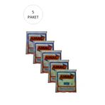 GARENTAS XMLTDRK623987646377 Küçük Boy Şeffaf Hışır Atlet Poşet 25X42 Cm, 650 Gr, 5 Paket (Yaklaşık 1500 Adet)