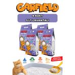 GARFIELD Kedi Kumu 4’lü Paket Lavantalı 5 LT Bentonit Kum