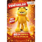 Garfield Peluş Oyuncak 60 cm Büyük Boy Uzun Bacaklı Yumuşak Peluş Kedi S01000379