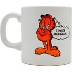 Garfield Seramik Kupa 330 ml - Beyaz