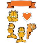 Garfield Sticker Telefon Laptop Notebook Tablet Defter Matara Stiker Etiket ST1083