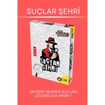 Gargamel Suçlar Şehri Dedektiflik Harita Oyun Şehir Haritası Üzerinde Suç Çözme Oyunu | Aile ve Arkadaş Oyun
