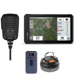 Garmin 010-02406-00 Tread Powersport 5.5" Ekran Off-Road Navigator With Group Radio Sche With Deco Gear Power Bank 8000 Mah Digital Display + Wagan Led Brite-Nite Dome Lantern Flashlight