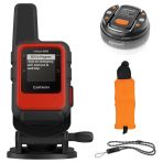 Garmin 010-02602-30 İnreach Mini 2 Compact Uydu İletişimor, Flame Red, Marine Sche With Quick Release Eye + Orange Floating Köpük Bile- + Led Brite-Nite Dome Lantern Flashlight