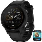 Garmin 010-02638-00 Forerunner 955 Solar Gps Smartwatch Black | Resmi Abd Ortak Modeli | Sche With 2 Yr Cps Geliştirilmiş Koruma Paketi