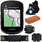 Garmin 010-02694-10 Edge 540, Compact Gps Bisikleti Sensörle Bilgisayar | Resmi Abd Ortak Modeli | Spor Havlusu Ve Deco Essentials Giyimable Commuter Front Ve Arka Güvenlik Işıkları