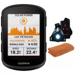 Garmin 010-02695-20 Edge 840 Solar, Compact Gps Bisiklet Bilgisayarı, Cihaz Sadece | Resmi Abd Ortak Modeli | Spor Havlusu Ve Deco Essentials Giyimab