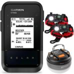 Garmin 010-02782-00 Etrex Solar Support Gps El Navigator Sche İle Sos Led Ve Wagan Led Brite-Nite Dome Lantern Flashlight