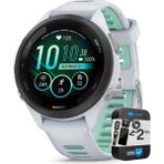 Garmin 010-02810-04 Forerunner 265S Gps Akıllı Saat Whitestone/neo Tropic | Resmi Abd Ortak Modeli | Sche With 2 Yr Cps Advancedd Protection Pack - Siyah