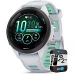 Garmin 010-02810-04 Forerunner 265S Gps Smartwatch Whitestone/Neo Tropic | Resmi Abd Ortak Modeli | Sche With 2 Yr Cps Advancedd Protection Pack