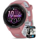 Garmin 010-02810-05 Forerunner 265S Gps Smartwatch Light Pink/Whitestone | Resmi Abd Ortak Modeli | Sche With 2 Yr Cps Advancedd Protection Pack