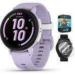 Garmin 010-03399 Bounce 2 Kids With Call Light Mor Sche With Deco Essentials 2pack Ekran Koruyucu 1.2 Inç Bölüm Watches ve 2 Yr Cps Geliştirilmiş Koruma Paketi - Siyah