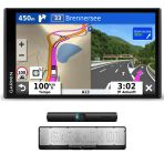 Garmin Camper 780 Mt-D Eu Navigasyon Sistemi, Kablosuz Arka Görüş Kamerası Bc 40 İle - Çerçevesiz Ekran, 3D Navigasyon Haritaları