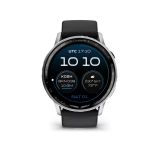 Garmin D2tm Air X15, Touchscreen Aviator Smartwatch With Gps, Havacılık Hava, Flashlight, Health And Wellness Features And More, Silver With Black S