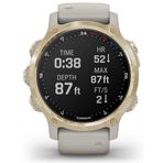 Garmin Descent MK2S Light Gold Kum Rengi Akıllı Saat