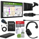 Garmin Dezl OTR620 Gps Kamyon Navigatörü 6" Dokunmatik Ekran Ekranı, Yarı Kamyon Sürücüleri Için Ticari Gps Navigasyonu, 32GB Sd Hafıza Kartlı Paket + Dēz...