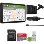 Garmin Dezl OTR720 Gps Kamyon Navigatörü 7" Büyük Ekran Dokunmatik Ekran, Yarı Kamyon Şoförü Sürücüsü Için Ticari Gps Navigasyon Paketi, 32GB Sd Hafıza Kartı...
