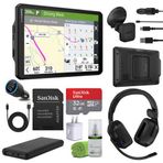 Garmin Dezl OTR820 Gps Kamyon Navigatörü 8" Dokunmatik Ekran, Yarı Kamyon Sürücüleri Için Ticari Gps Navigasyonu, 32GB Sd Hafıza Kartlı Paket + Dēz...