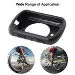 Garmin Edge 530 Bisiklet Bilgisayarı için Silikon Koruyucu Kılıf, Darbelere Karşı Sert Darbeye Dayanıklı Kapak, Çiziklere Karşı Koruyucular, Yol Dağ Bisikleti İçin Kolay Takılan Kabuk, Siyah (Kırmızı)