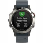 Garmin Fenix 5 Silver Lacivert Akıllı Saat