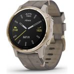 Garmin Fenix 6s Sapphire, Premium Çoklu Spor Gps Saati, Daha Küçük Boyutlu, Haritalama, Müzik, Derece Ayarlı Hız Yönlendirmesi ve Nabız Ox Sensörleri, Lig... - 36 mm - Beyaz