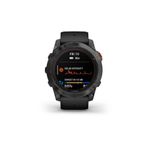 Garmin Fenix 7x Pro Solar Slate Gri Siyah Kayış