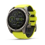 Garmin Fenix 8 51 mm Solar Sapphire Titanyum AMP Sarı Grafit Akıllı Saat